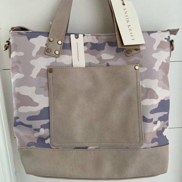 Brand new camo Anthropologie tote! - Picture 2 of 16